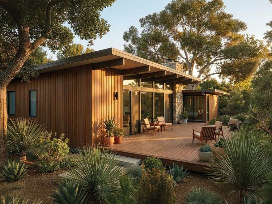 Modern Retreat Home: บ้านหายใจได้ไปกับธรรมชาติ