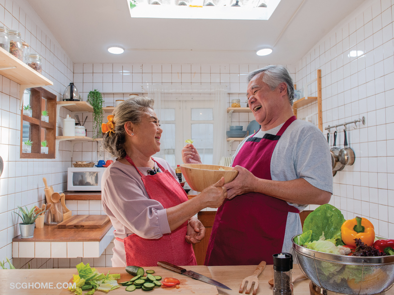 Singleimage วัยเกษียณ วัยสูงอายุ ชอบทำอาหาร