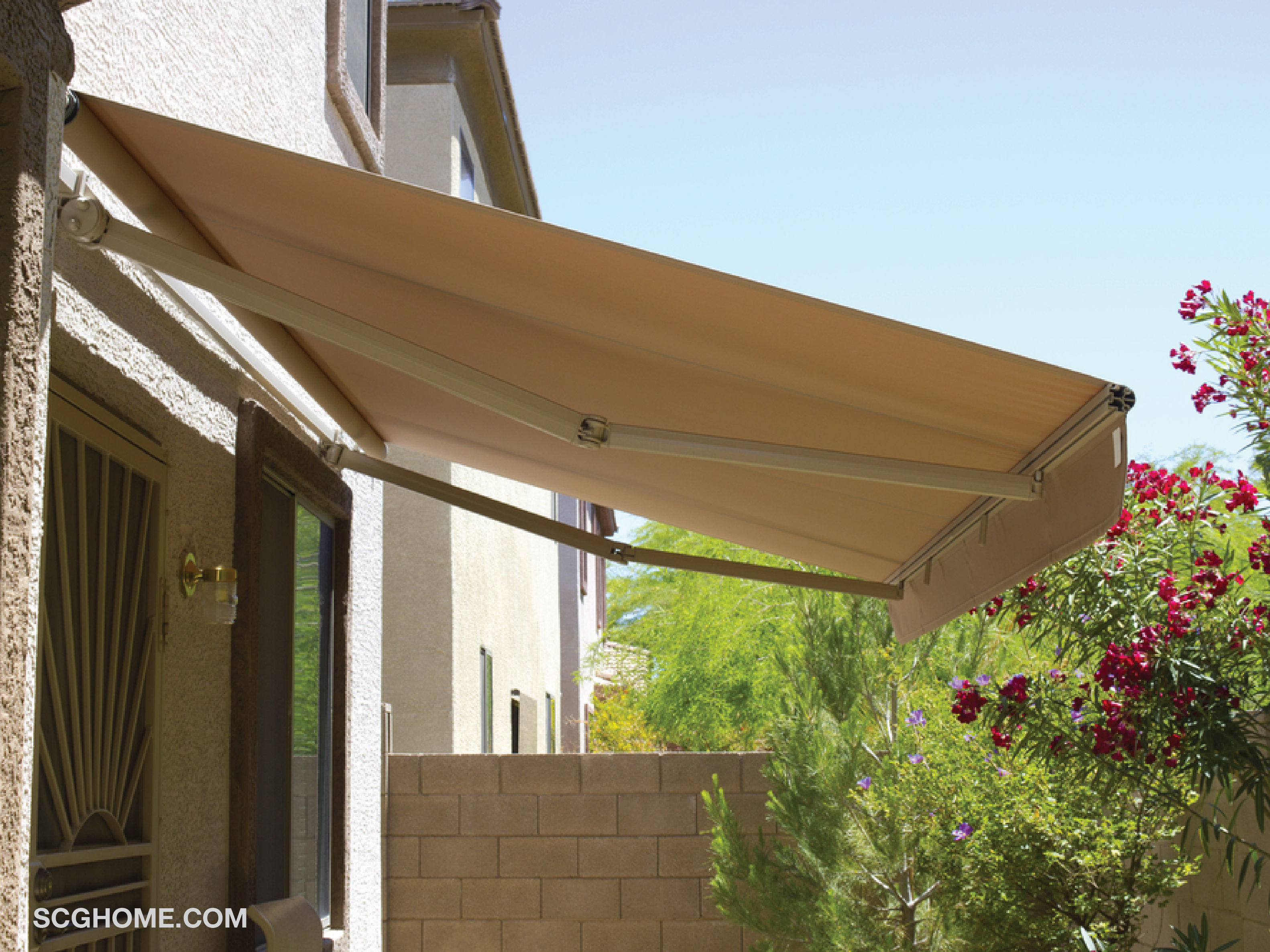 SCGHome สวนฤดูฝน ดูแลสวน กันสาด โรงรดกันสาด กันสาดอัตโนมัติ กันสาดกันฝน