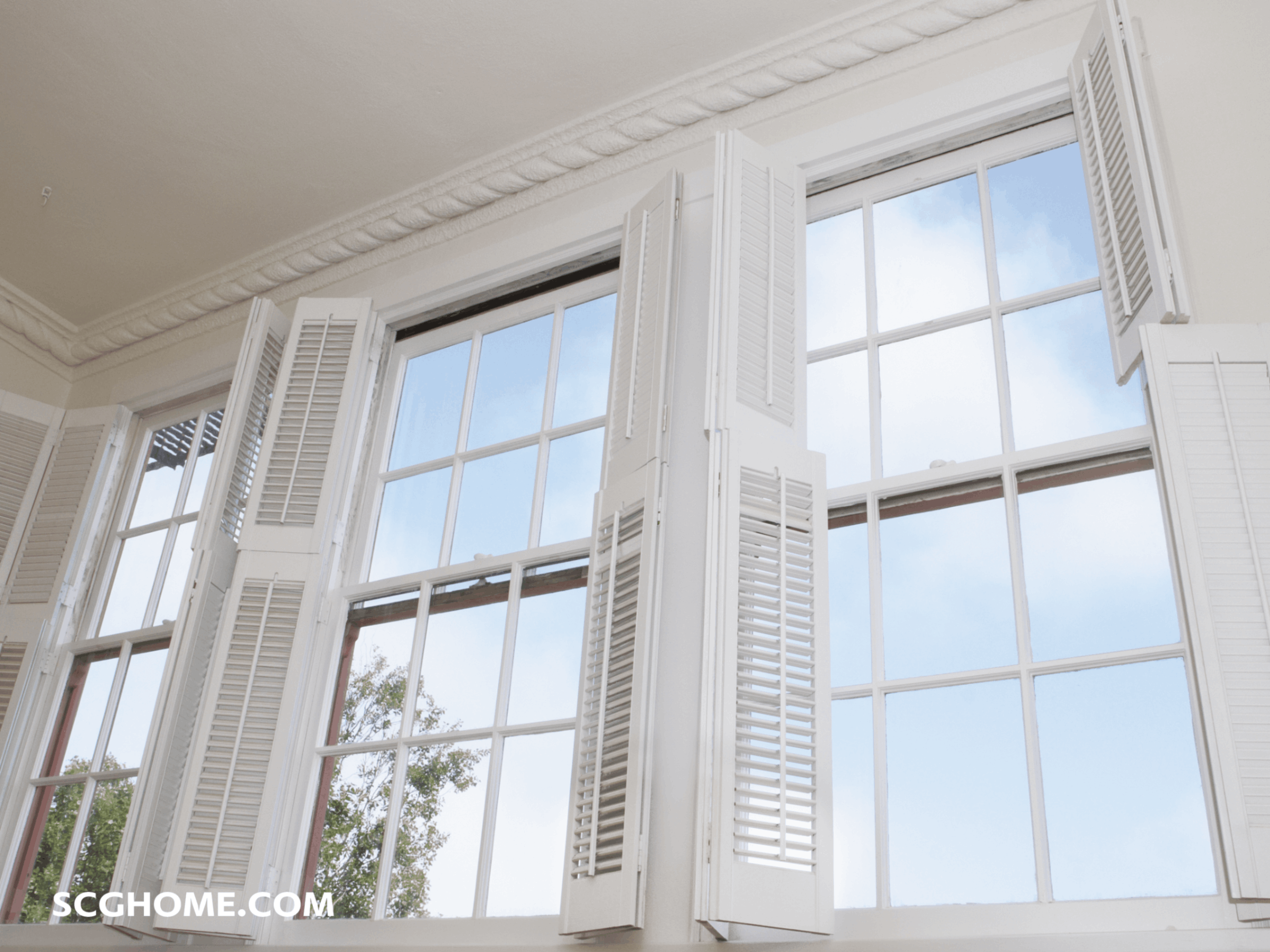 เปิดหน้าต่างระบายอากาศรับแสงแดดและลม