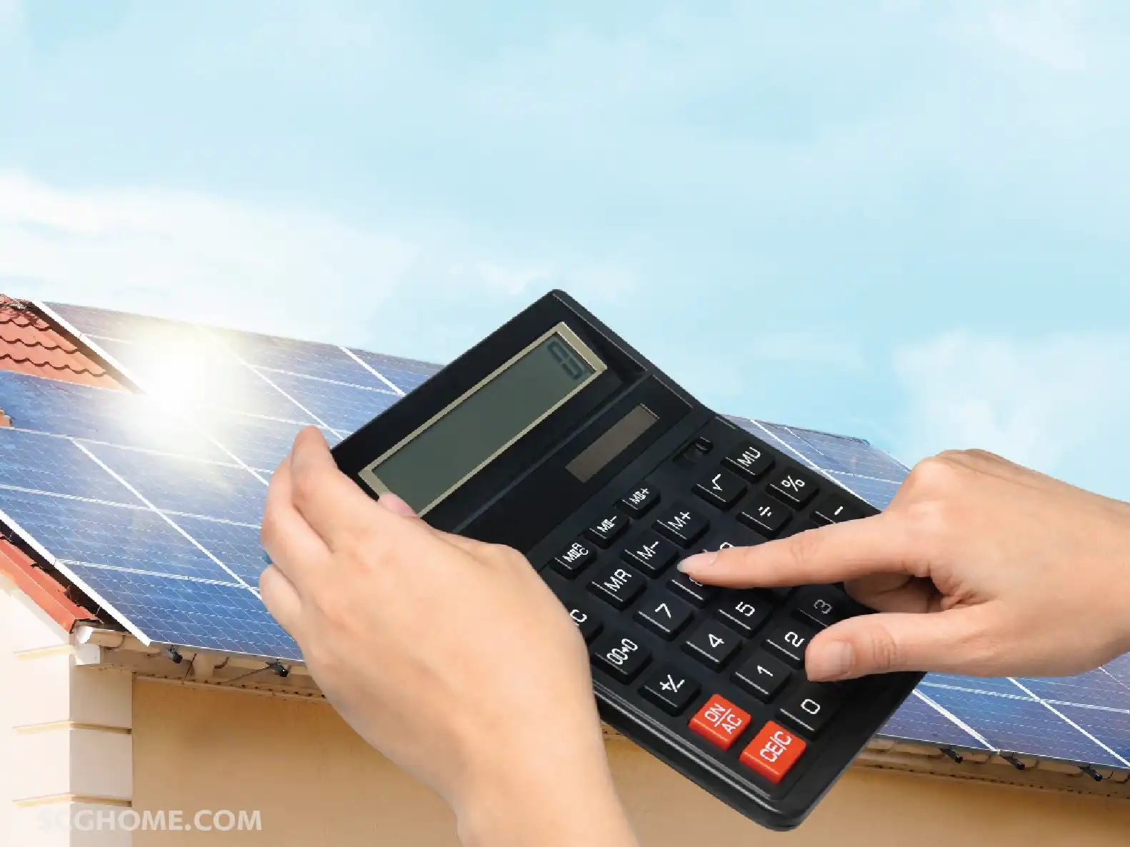 คำนวณความคุ้มค่าและราคาของการติดแผงโซล่าเซลล์บนหลังคาบ้าน เพื่อหาจุดคืนทุน