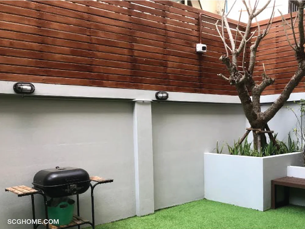 SCGHome รั้วระแนง รั้วระแนงบังตา รั้วระแนงแนวนอน