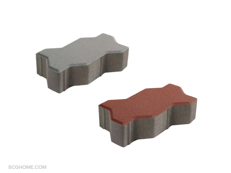 อิฐตัวหนอน ตัวหนอนปูพื้น บล็อกปูพื้น บล็อกตัวหนอน