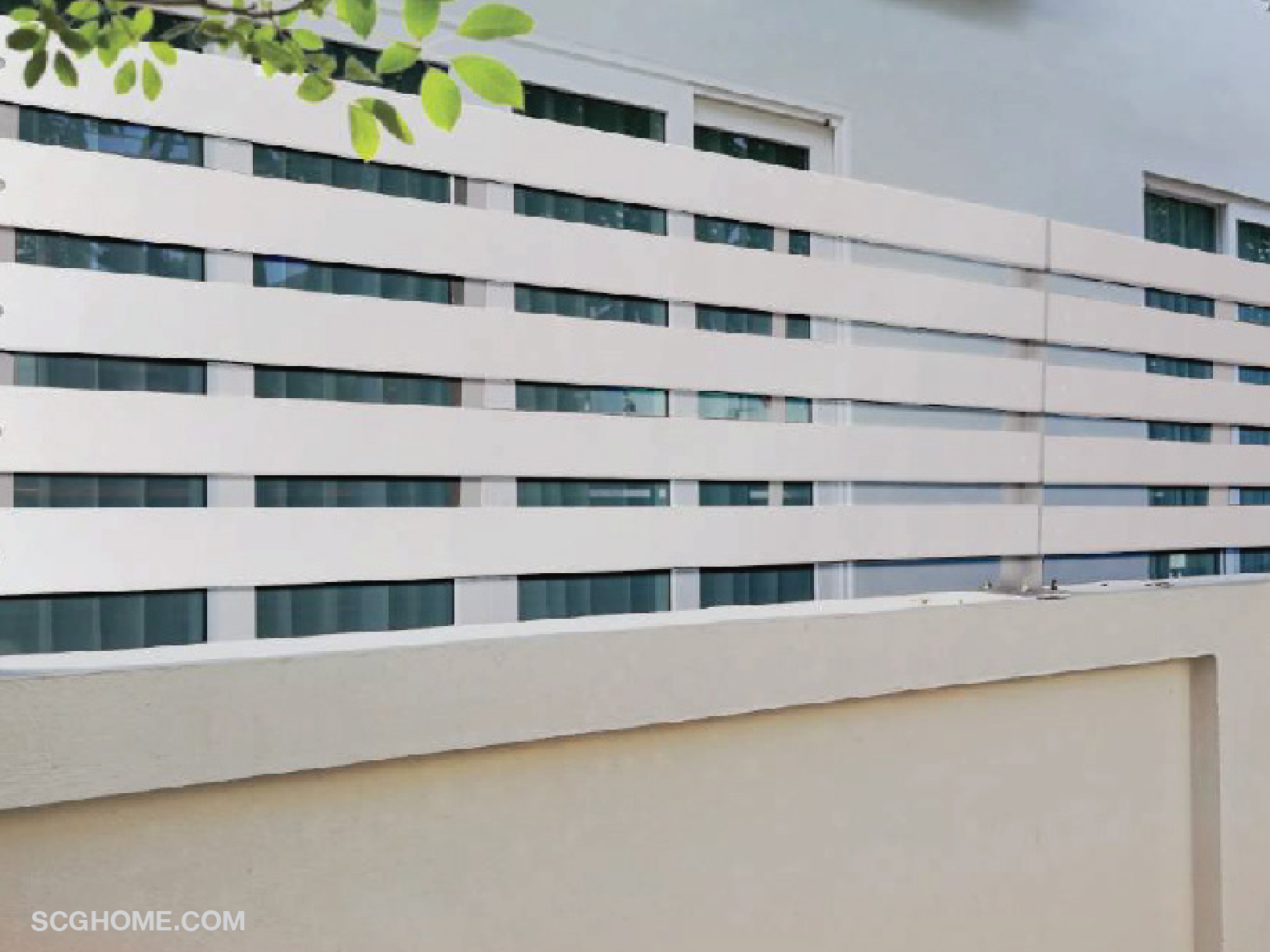 รั้วระแนง ระแนงไม้ รั้วระแนงไม้ ต่อเติมรั้วระแนง จัดสวน