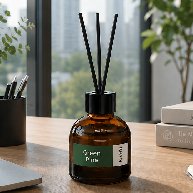 ก้านไม้หอม KRYN Green Pine ขนาด 100 ml.